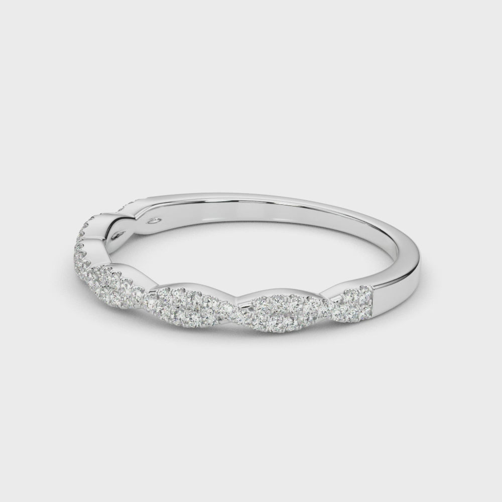 14k white gold