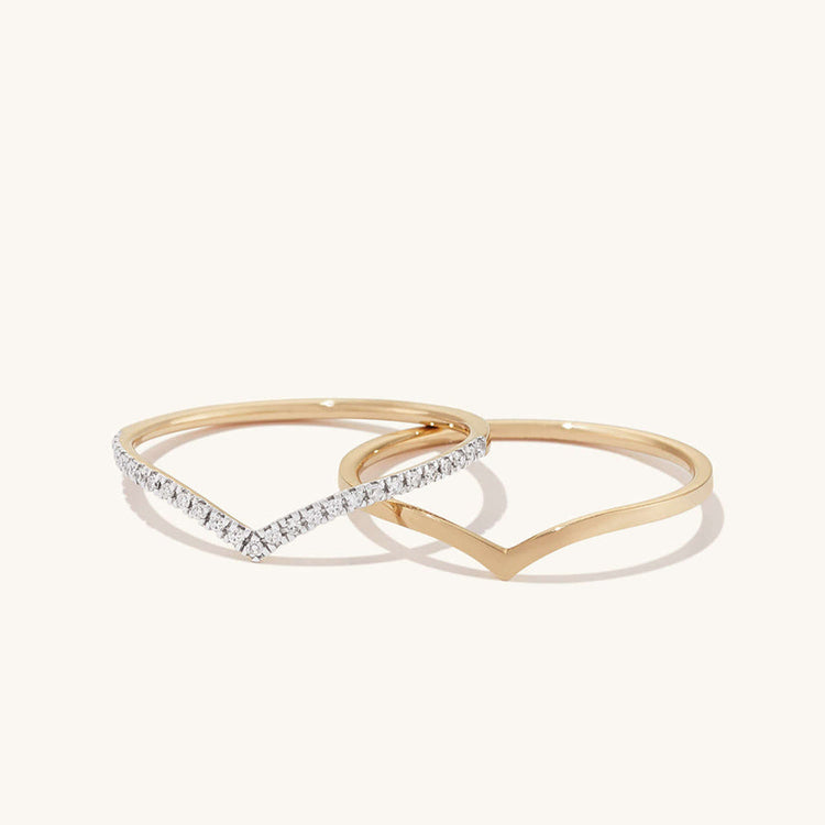 Dainty Layered Initial Necklaces for Women