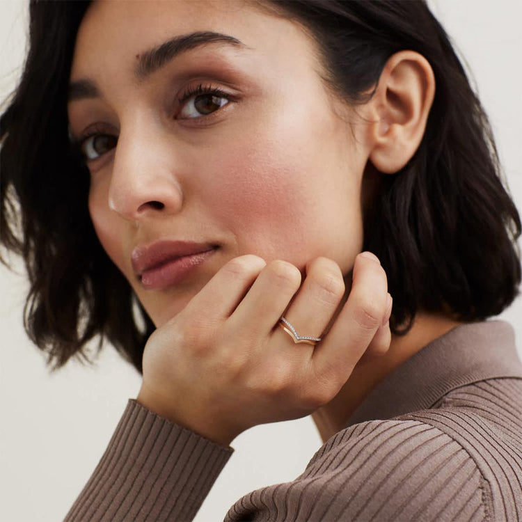 Dainty Layered Initial Necklaces for Women