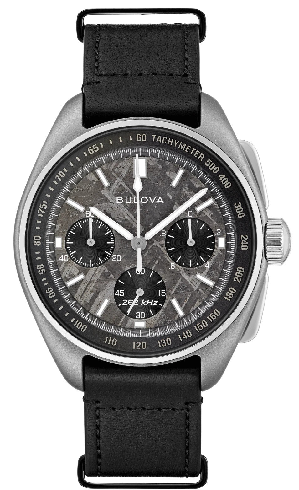 
                    Bulova 96A312 Lunar Pilot Meteorite limited edition chronograph titanium watch
                  