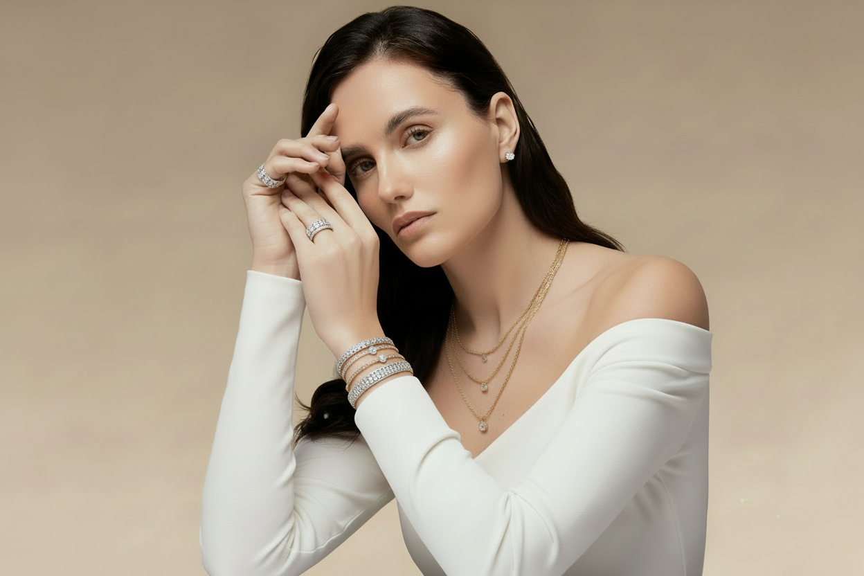 Sharp Diamond Jewelry Banner