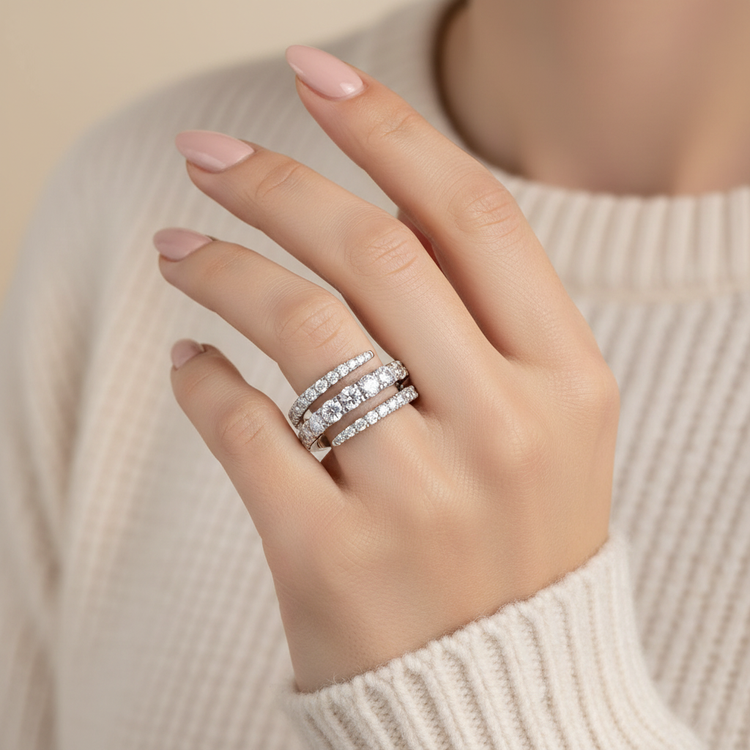 14k White Gold