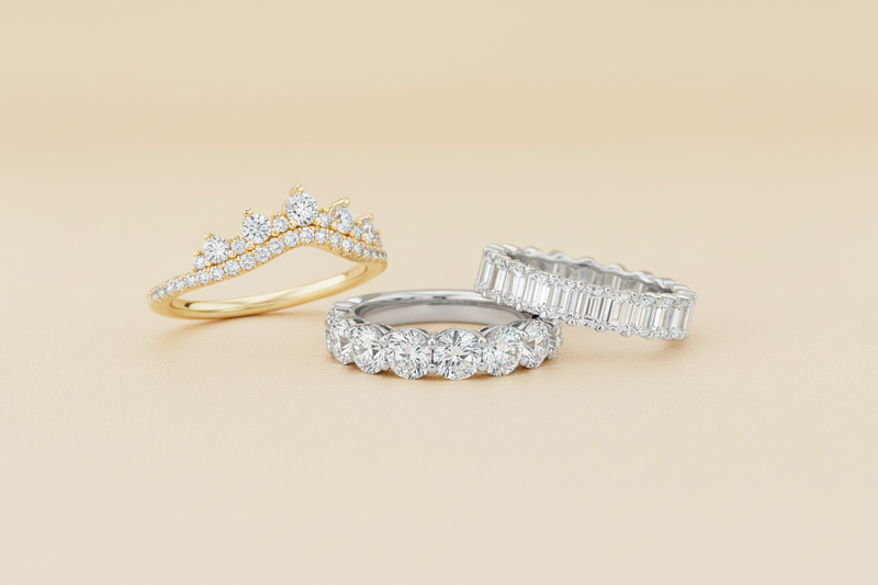 Wedding Bands Scattered